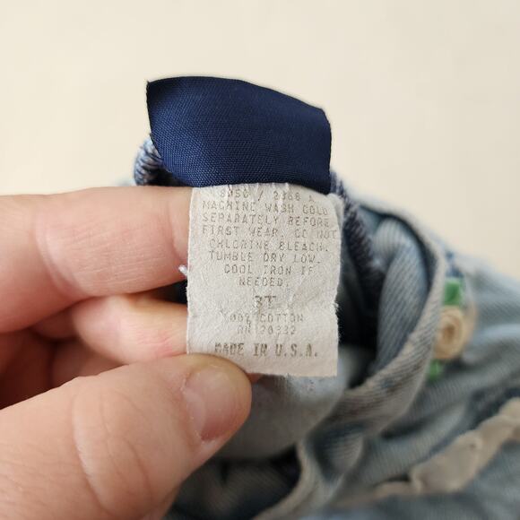 Vintage Girly Paperbag Jeans 3t - Picture 8 of 10